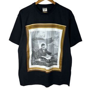 VTG Y2K Ocean Bay Mens XL Shirt Barack Obama MLK Black President Dream Reality